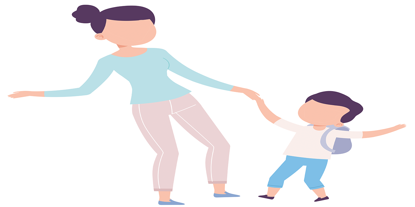 Happy healthy mother makes happy healthy child 